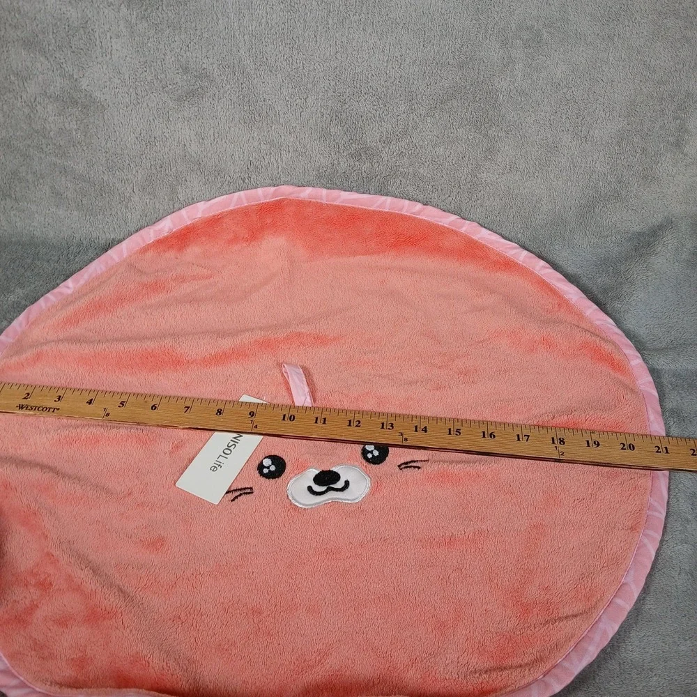 Miniso Towel Baby Security Blanket Bundle Pink Fox Bear Soft